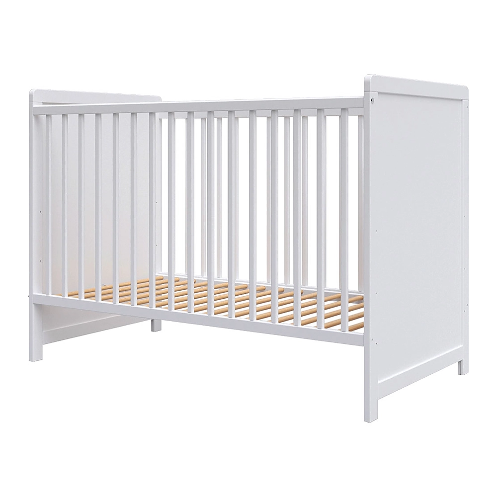 Patuturi din lemn - Patut copii din lemn Paula, 120x60, Alb