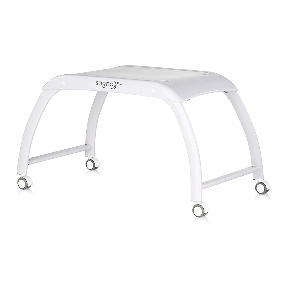 Patut cu leganare si cantar integrat Chipolino Sogno 2 in 1, Pastel green [4]