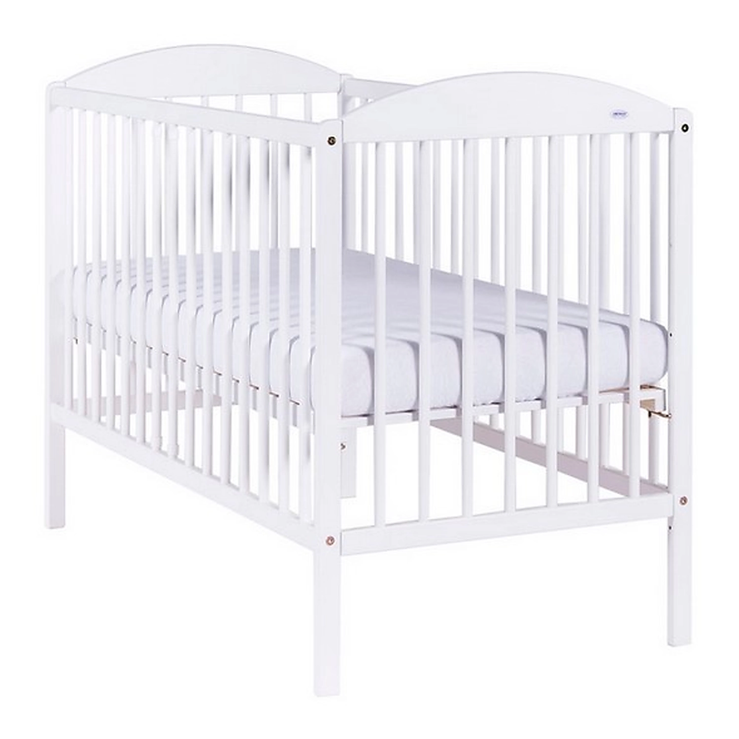 Patuturi din lemn - Patut din lemn Drewex Lulaya, 120x60 cm - Alb