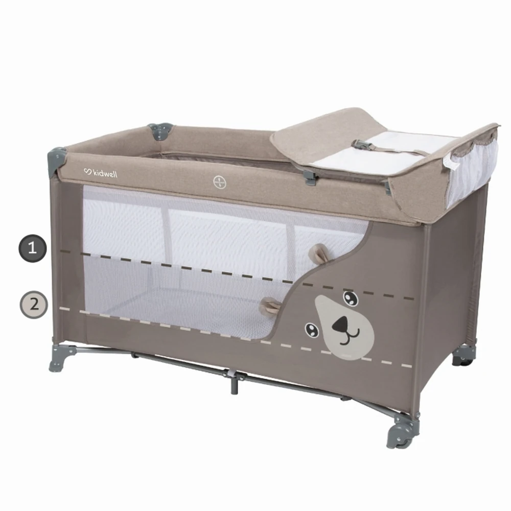 Patut pliabil 3 in 1 Kidwell BLISSY - Beige [13]