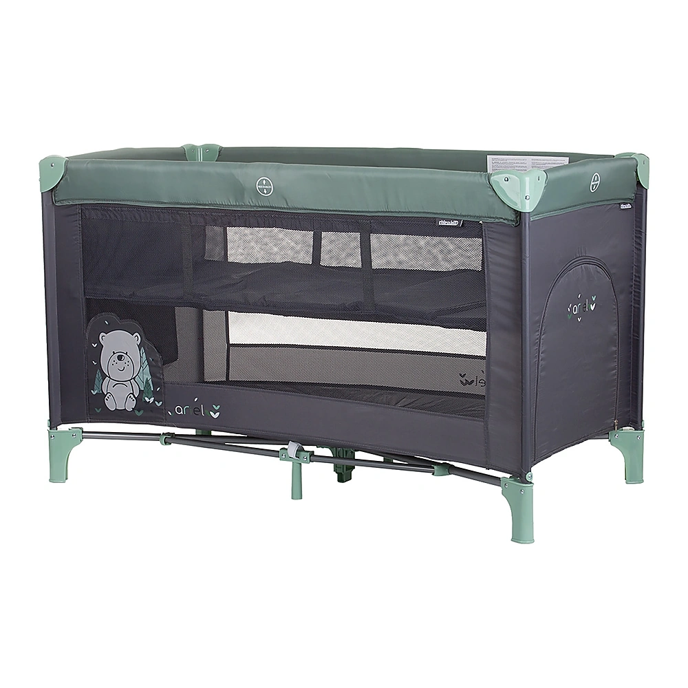 Camera copilului - Patut pliabil Chipolino Ariel pastel green