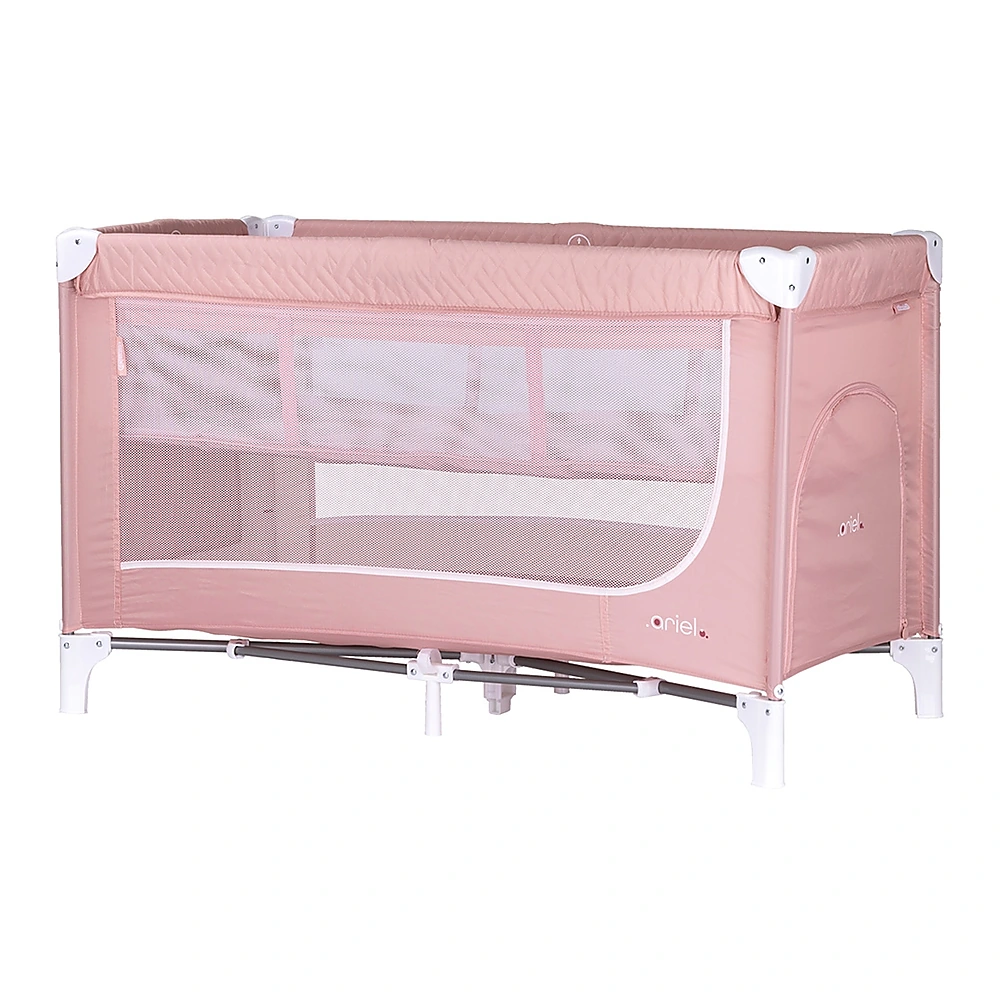 Camera copilului - Patut pliabil Chipolino Ariel, Pink marshmallow