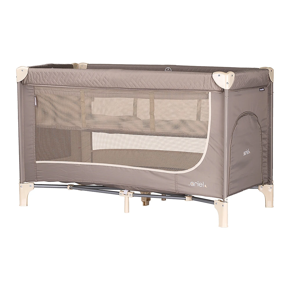 Camera copilului - Patut pliabil Chipolino Ariel, Tiramisu