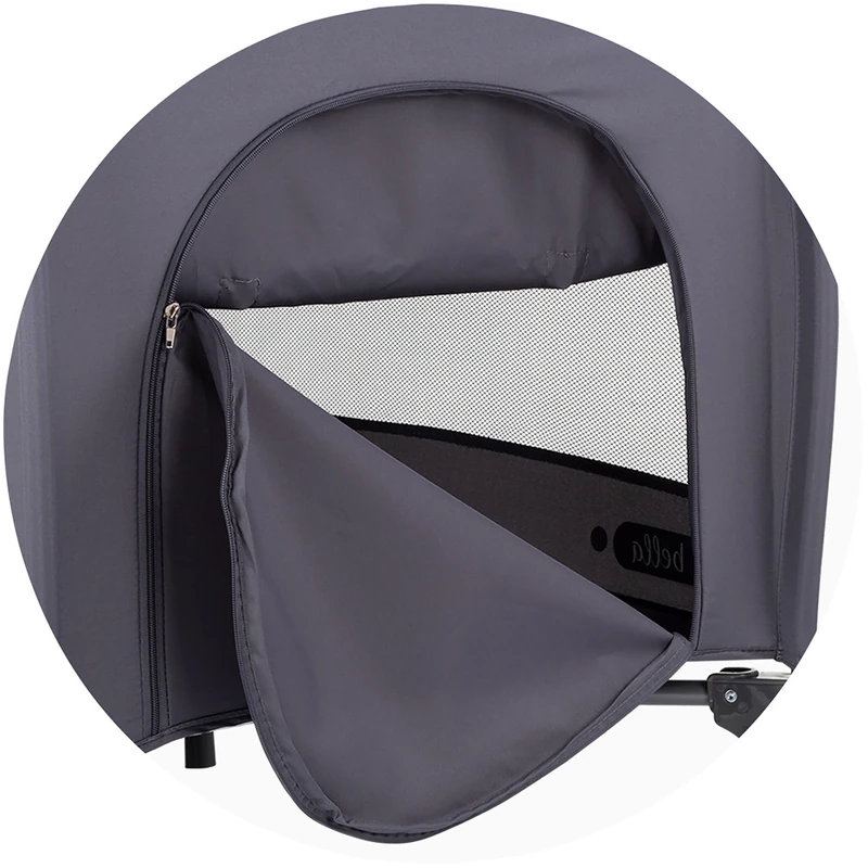 Patut pliabil Chipolino Bella Anthracite [5]