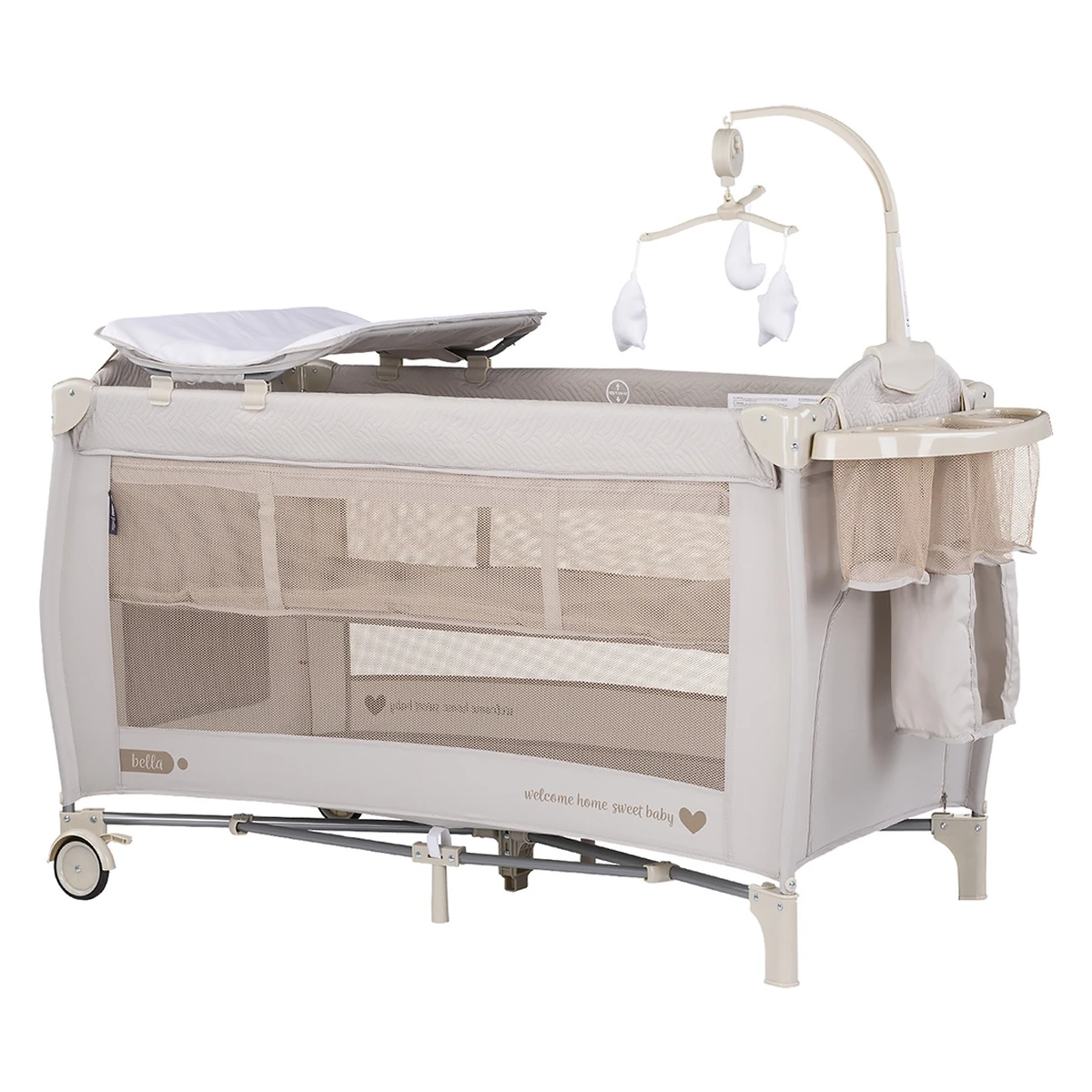 Patut pliabil Chipolino Bella Biscotta