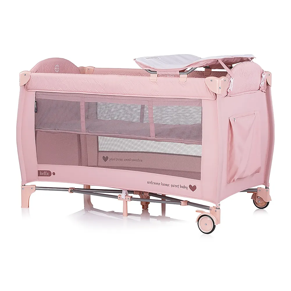 Patut pliabil Chipolino Bella Pink Marshmallow [1]