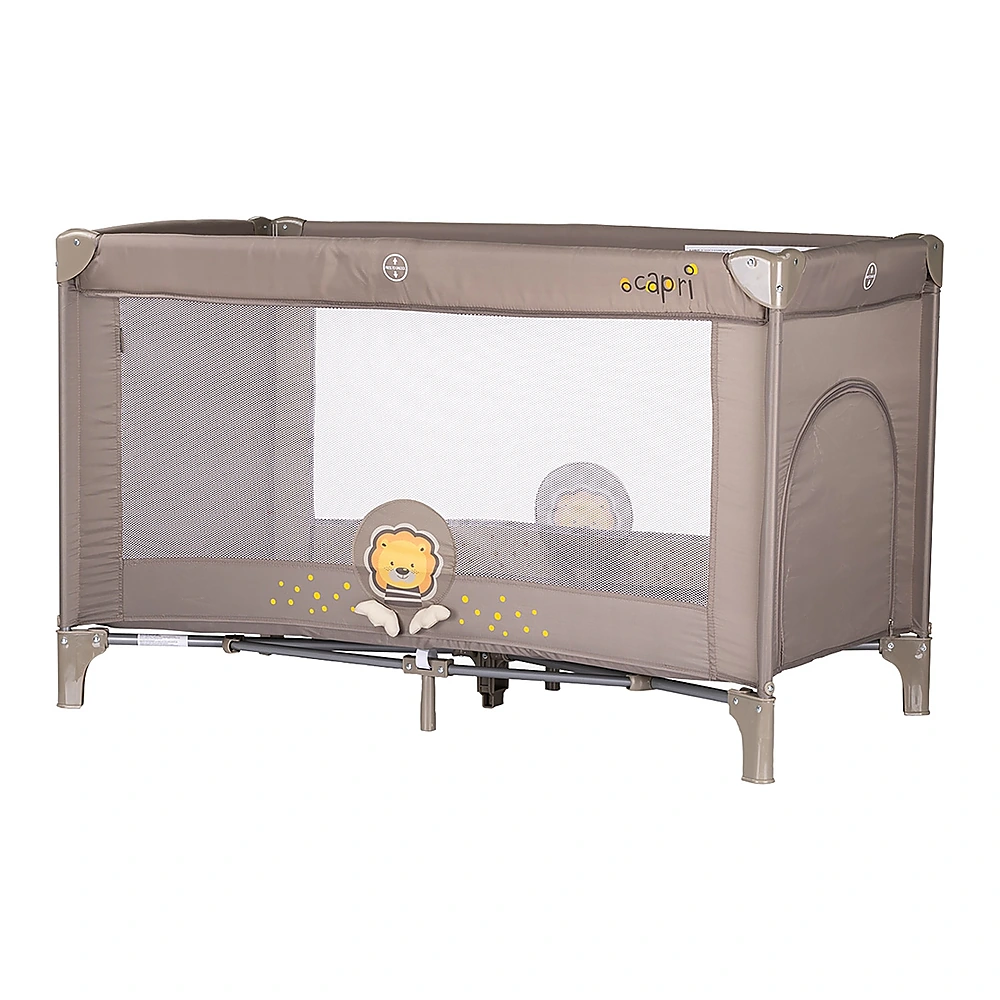 Camera copilului - Patut pliabil Chipolino Capri Lion beige