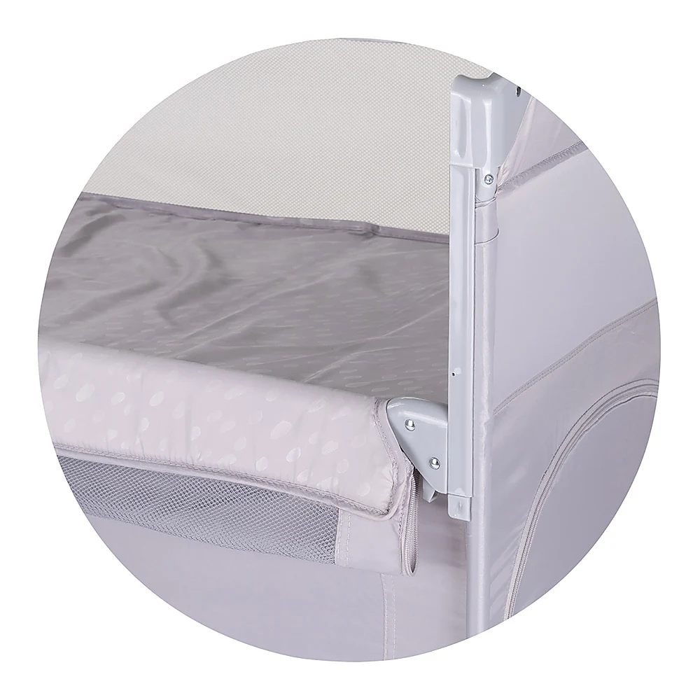 Patut pliabil Chipolino Relax cu laterala culisanta - Cloud [5]