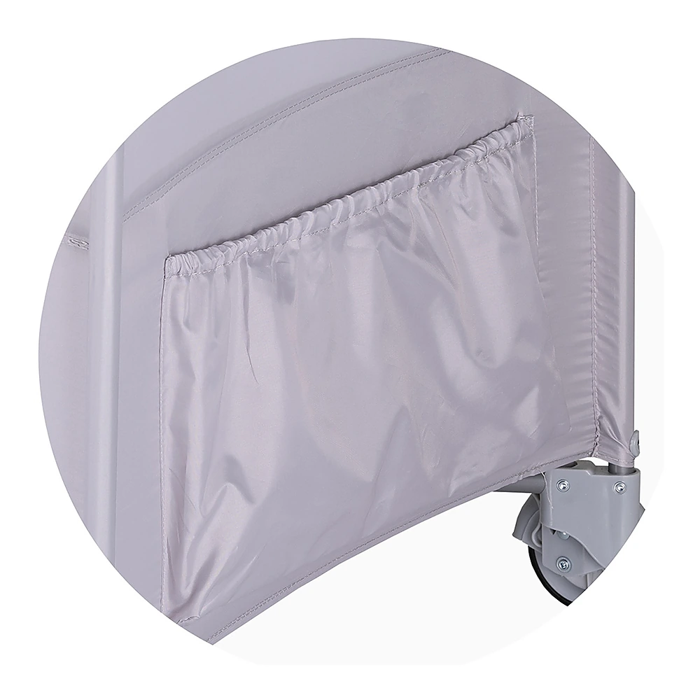 Patut pliabil Chipolino Relax cu laterala culisanta - Cloud [4]