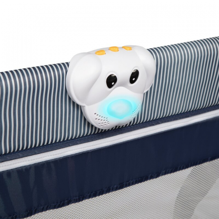Patut pliant Lionelo Sven Plus Blue Navy 120x60 cm [13]