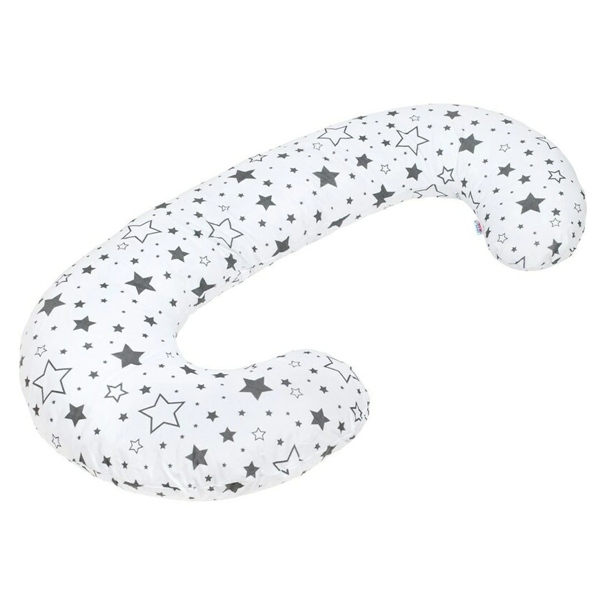 Pentru mami - Perna alaptare, New Baby,Stars White/Grey