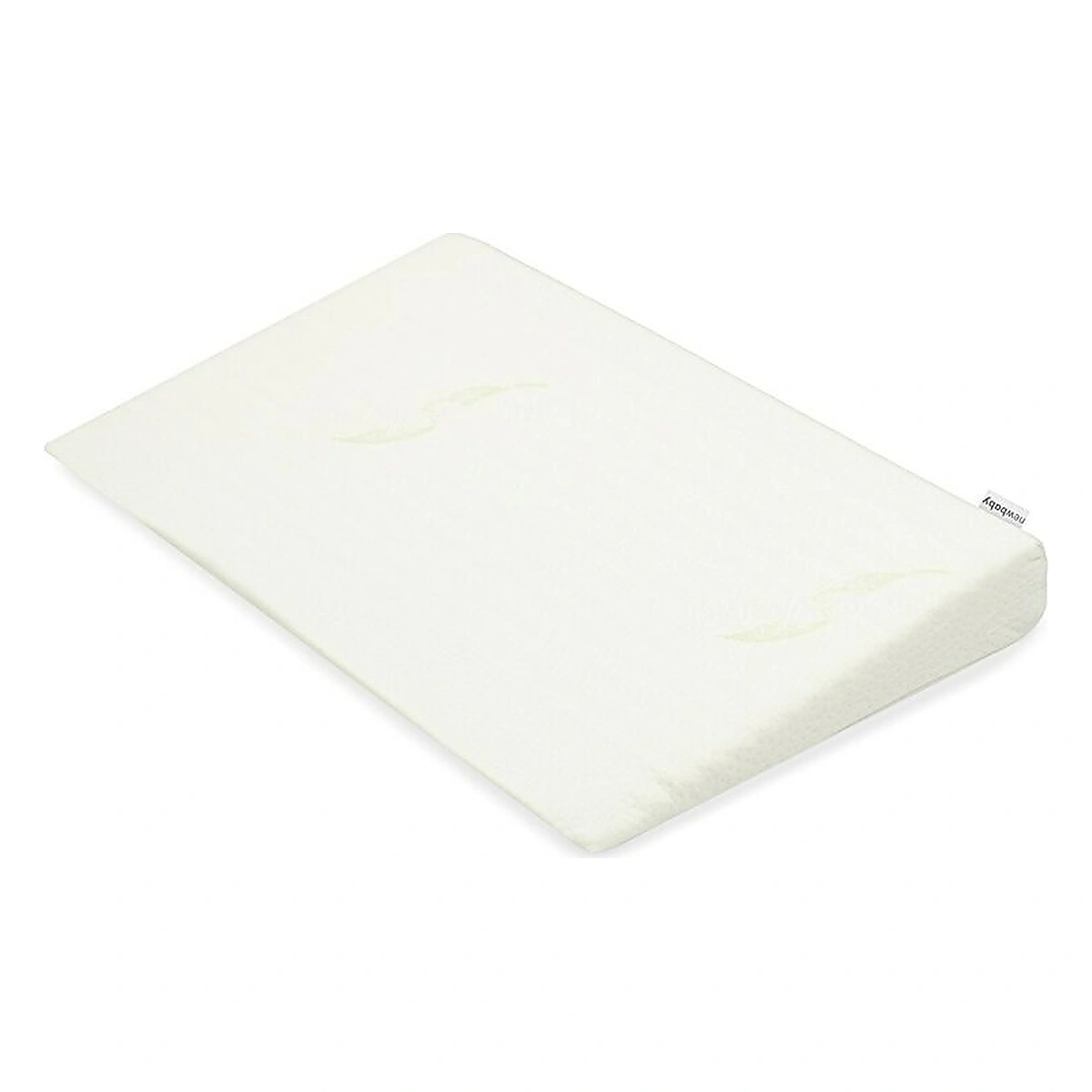 Camera copilului - Perna inclinata din spuma poliuretanica New Baby, 60x38x7 cm, 0 luni+, Alb