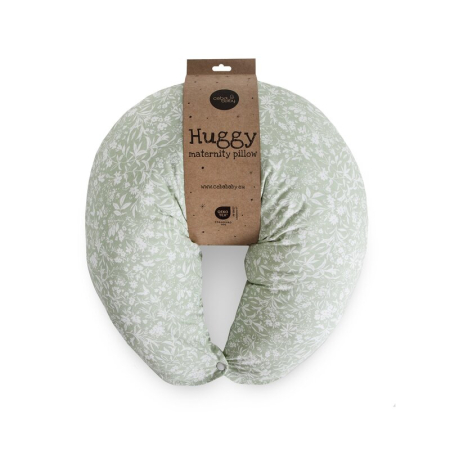 Perna pentru alaptat, Ceba Baby, Husa detasabila din bumbac, Cu puf siliconizat, 150x60x37 cm, Oeko-Tex Standard 100, [1]