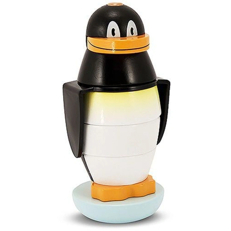 Jucarii bebelusi - Piramida pentru motricitate Pinguin
