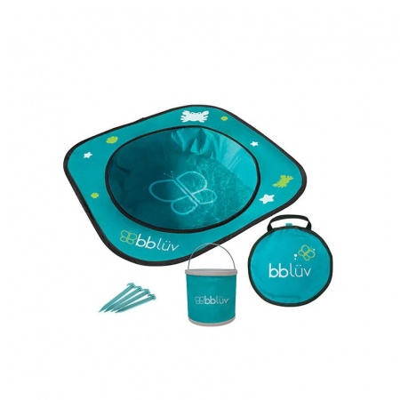 Jucarii exterior - Piscina copii, Bbluv, Arena, Usoara si pliabila, 75x20 cm, Blue