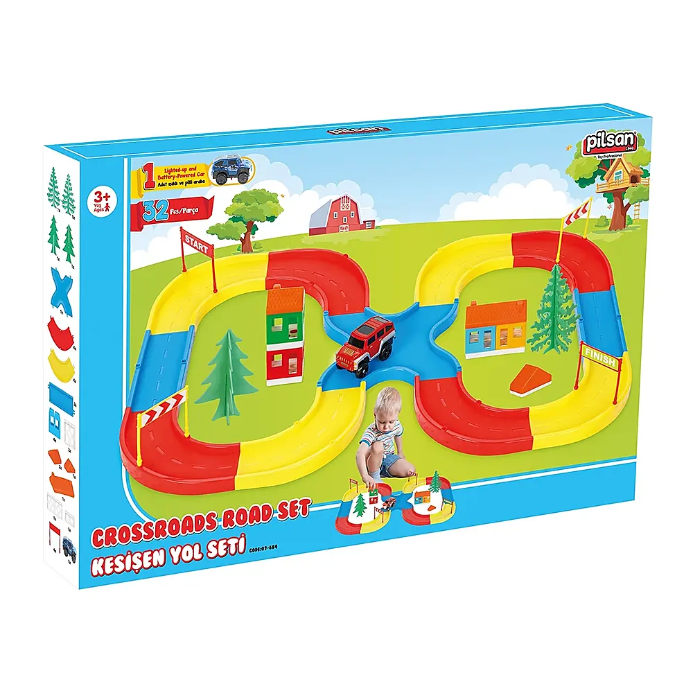 Pista de masini Crossroads cu masinuta [1]