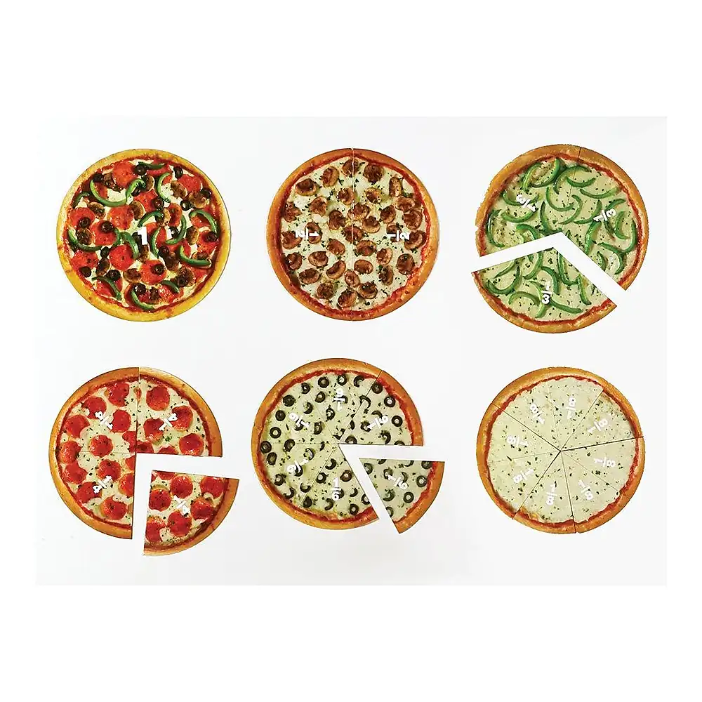 Pizza fractiilor cu magneti [3]