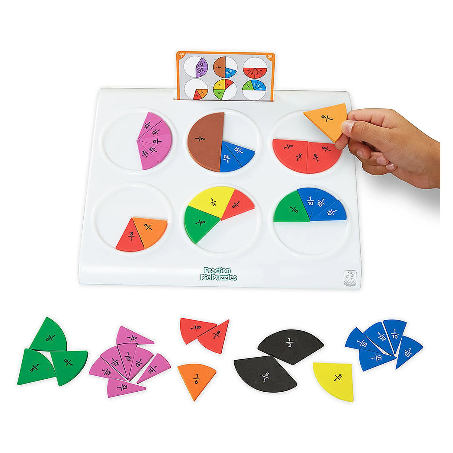 Jucarii educative - Placinta fractiilor