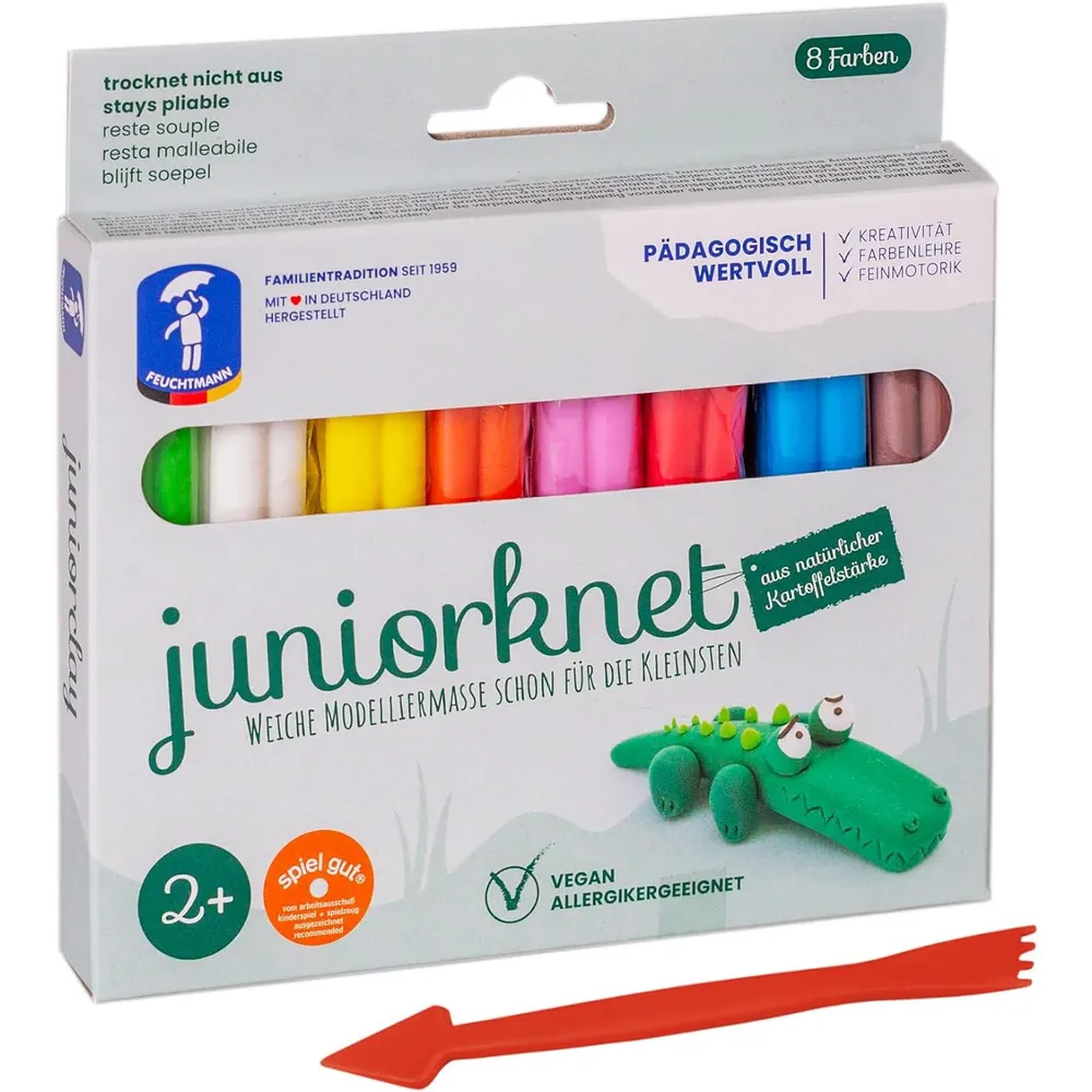 Desen, pictura si modelare - Plastilina non-toxica - 8 culori