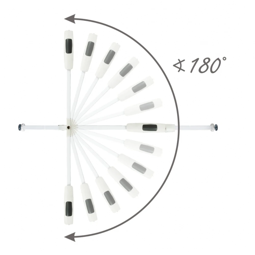 Poarta de siguranta 74-105 cm Kidwell Guarda - Alb [7]