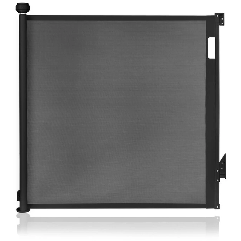 Porti de siguranta - Poarta de siguranta, Lionelo, Thea, Cu suruburi, Textila, Retractabila, 80x140 cm, Negru