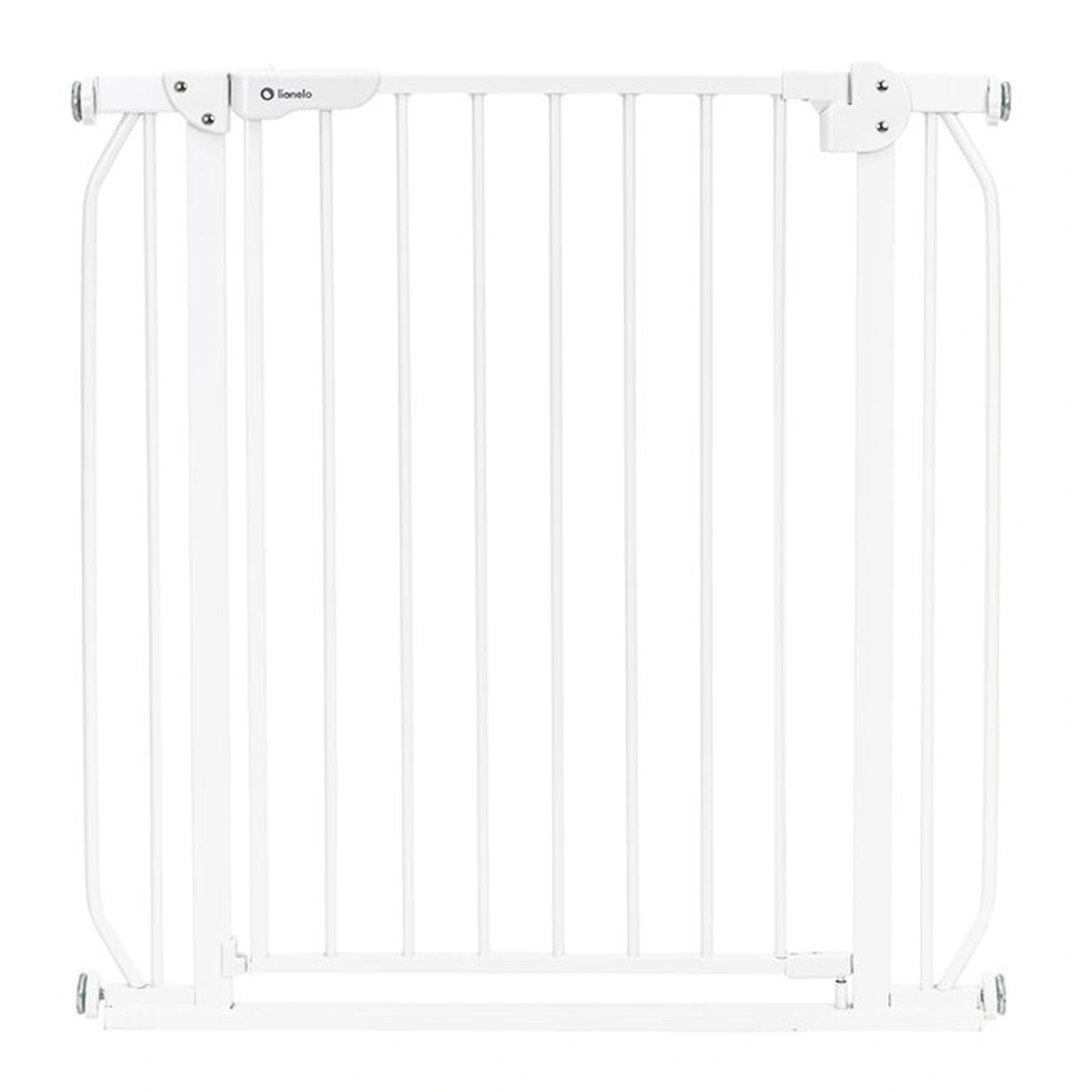 Porti de siguranta - Lionelo - Poarta de siguranta prin presiune Truus Slim, 105 cm, Conform cu standardul europeane de securitate EN1930, Alb