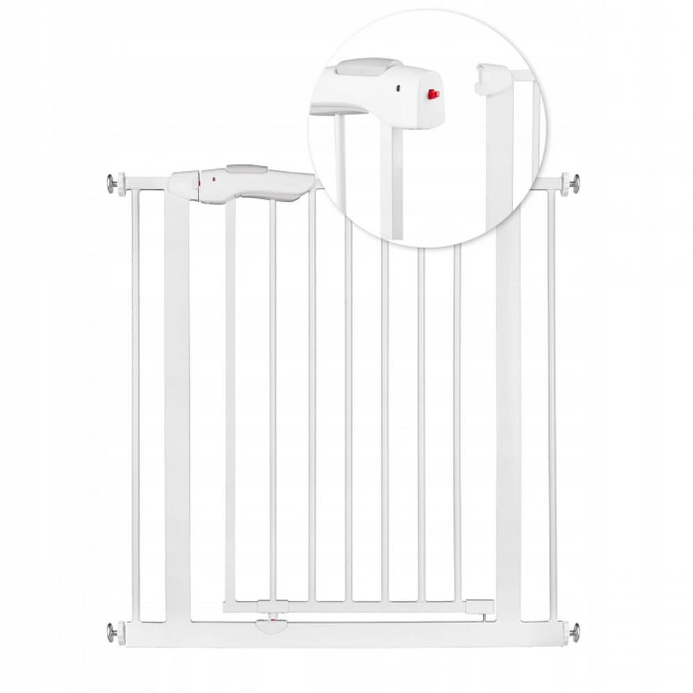 Poarta siguranta 75-85 cm Nukido - Alb [4]