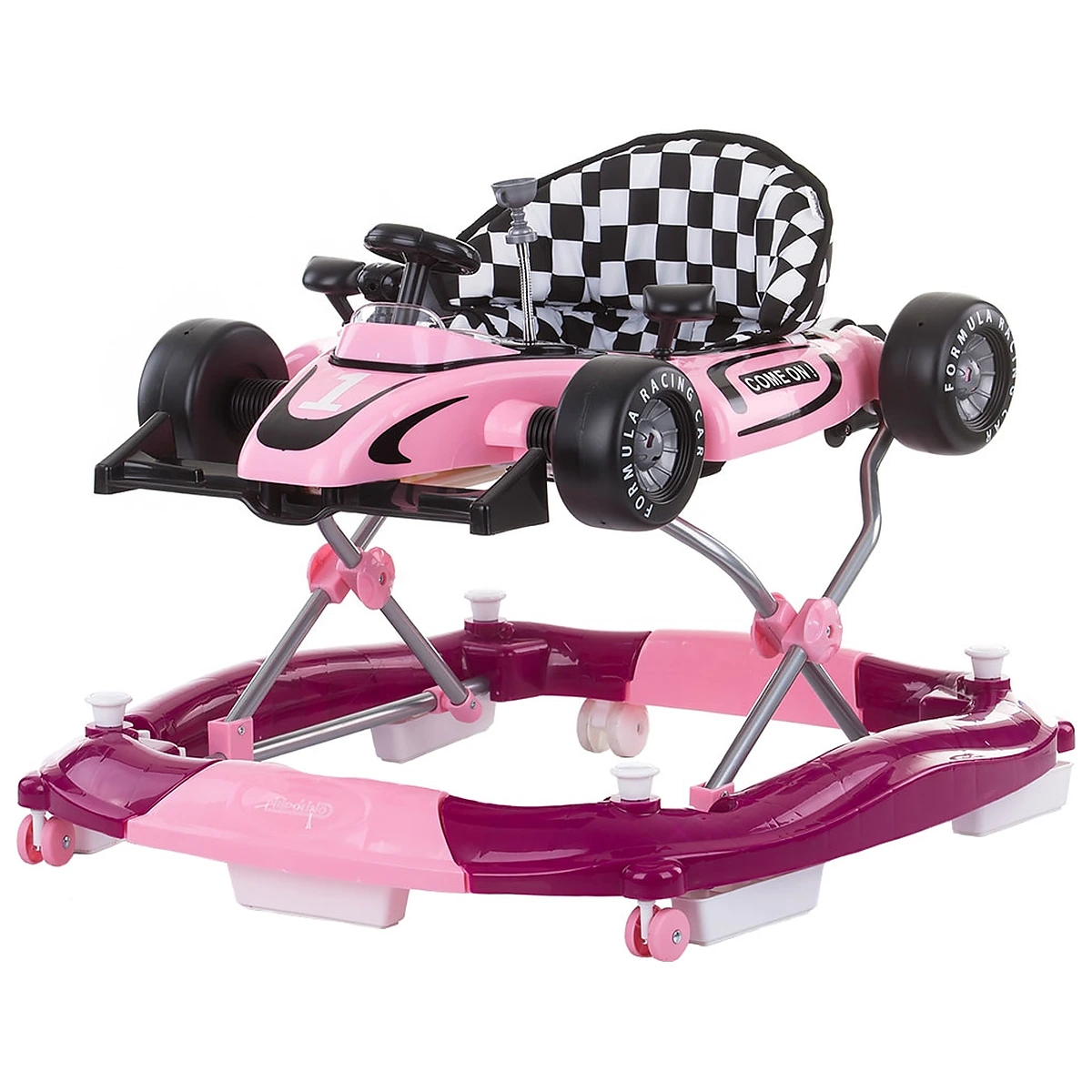 Antemergatoare - Premergator Chipolino Racer 4 in 1 pink 6 luni