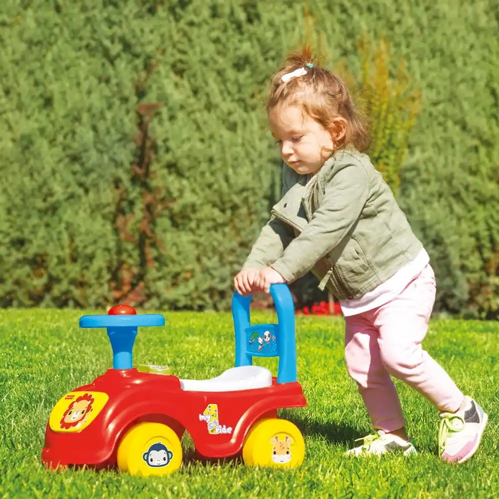 Masinuta hazlie Fisher Price cu volan si spatiu depozitare [2]