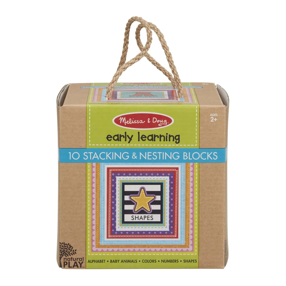 Prima mea piramida eco educationala - Melissa & Doug 2 ani + [1]