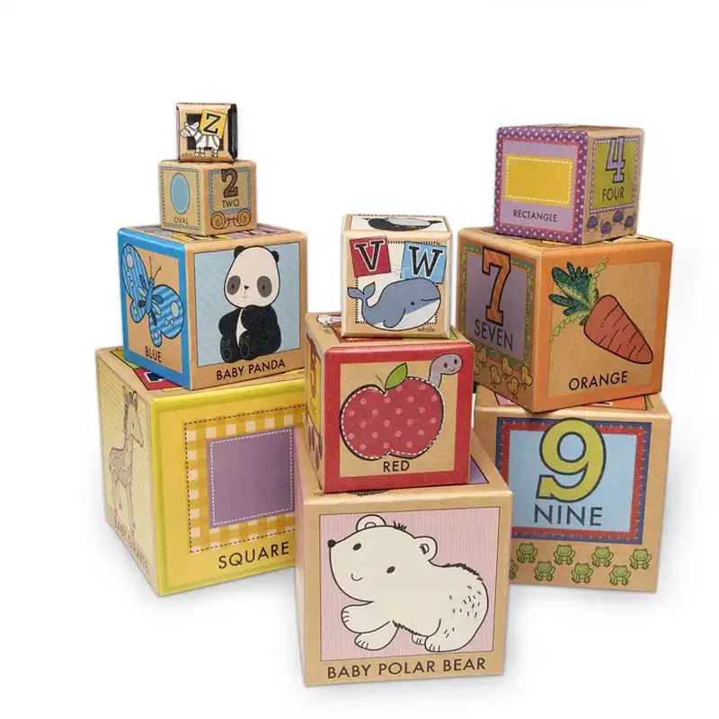 Jucarii din lemn - Prima mea piramida eco educationala - Melissa & Doug