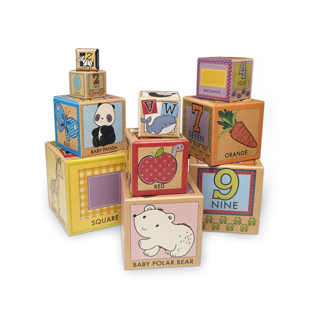 Jucarii interactive - Prima mea piramida eco educationala - Melissa & Doug