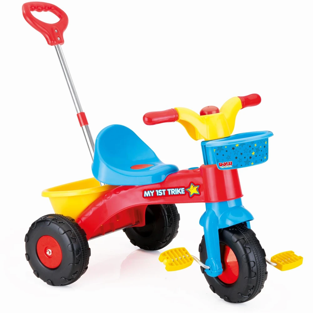 Triciclete - Tricicleta cu maner DOLU Rapida copii 2 ani+, 30 kg