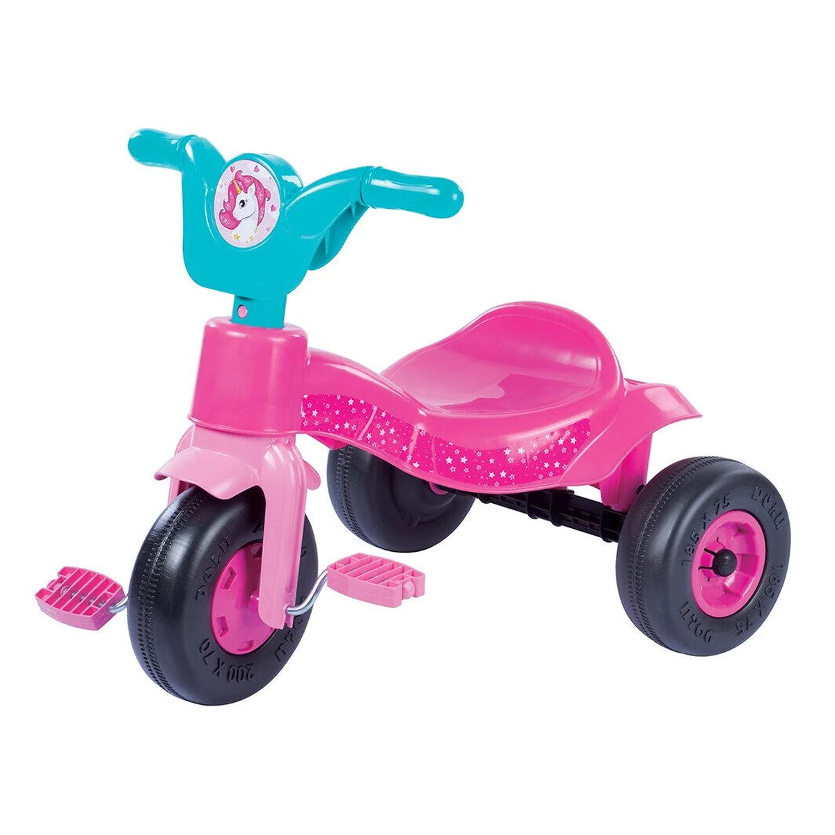 Triciclete - Tricicleta copii DOLU Unicorn 2 ani, 30 kg, roti late