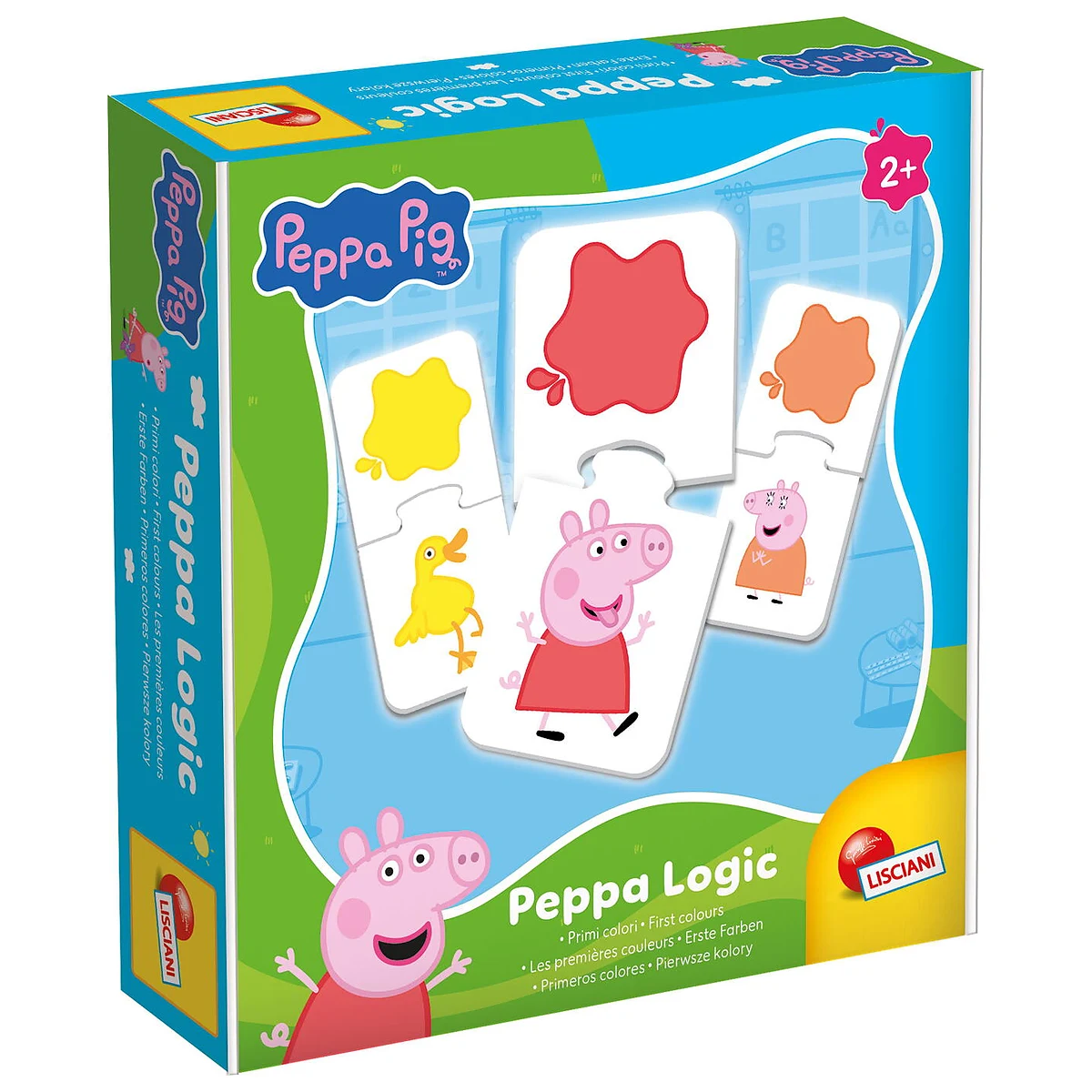 Iq Games - Primul meu joc cu culori - Peppa Pig LISCIANI 2 ani +