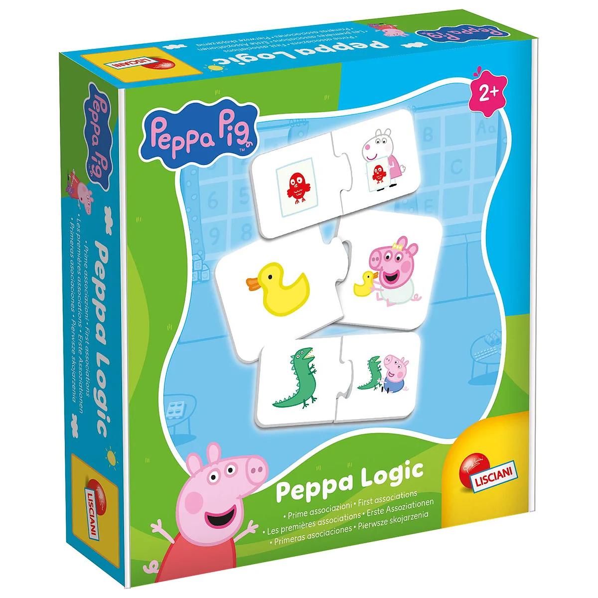 Iq Games - Primul meu joc de logica - Peppa Pig LISCIANI 2 ani +