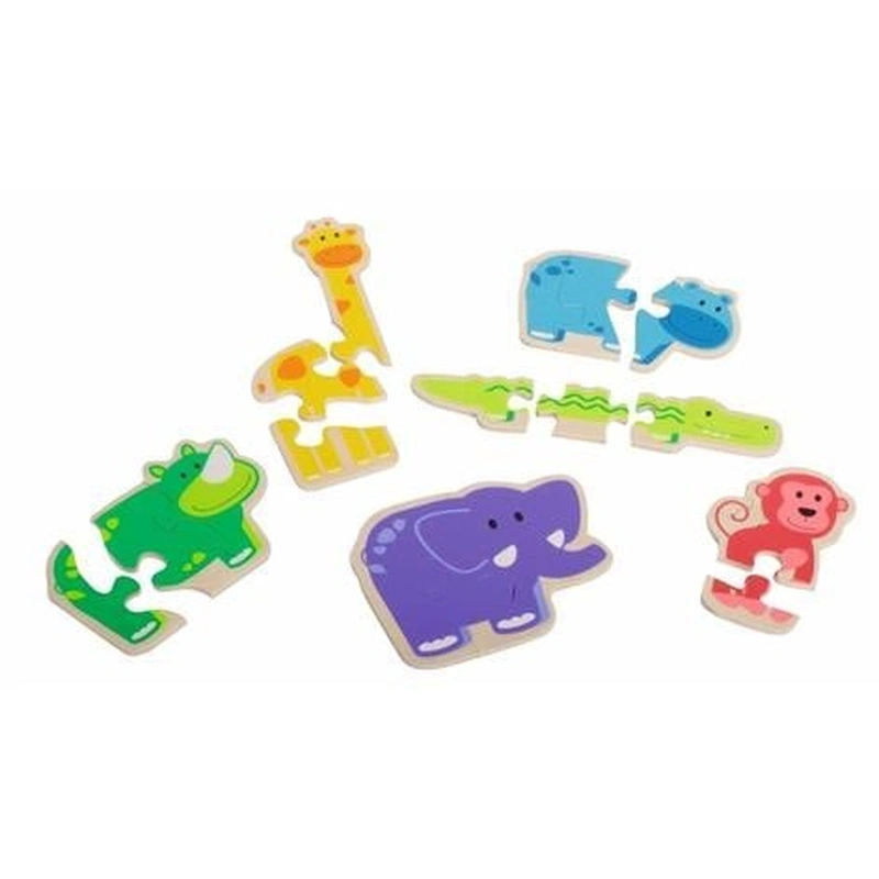 Primul meu puzzle Animale vesele - Beleduc [1]