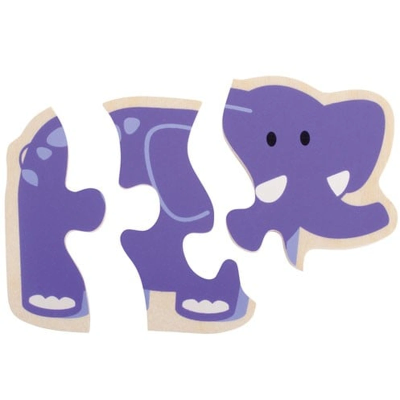 Primul meu puzzle Animale vesele - Beleduc [3]