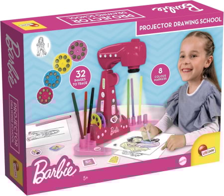 Arta si creativitate - Proiector pentru desen - Barbie LISCIANI 5 ani +
