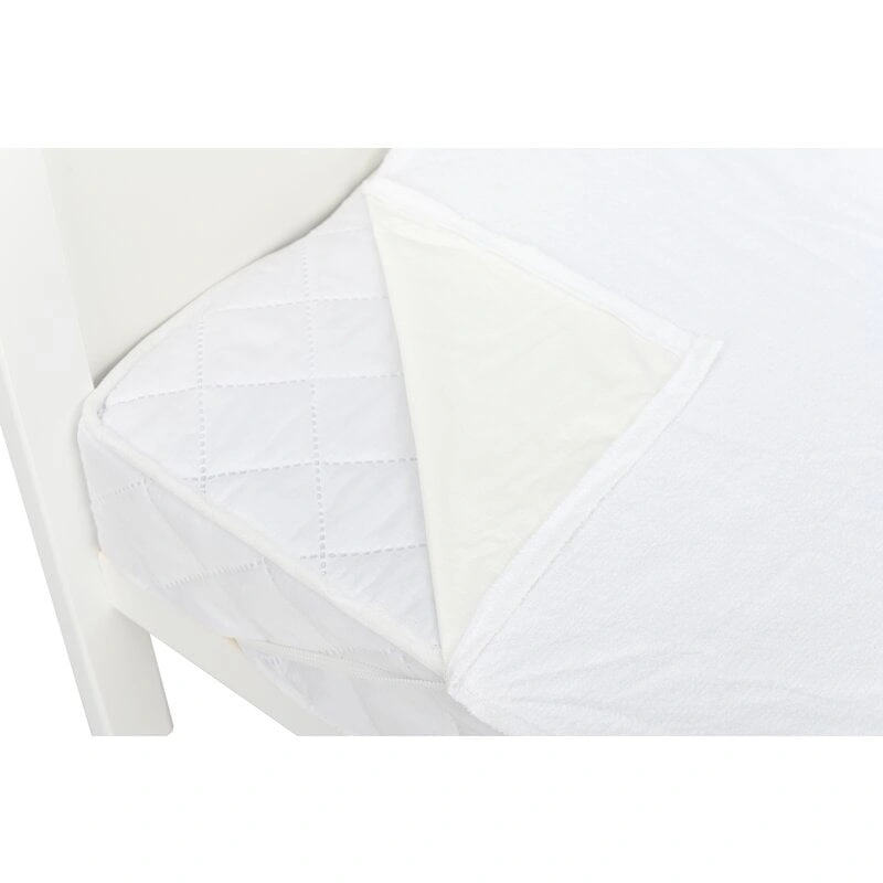 Camera copilului - Protectie impermeabila pentru patut, 120x60 cm - Alb
