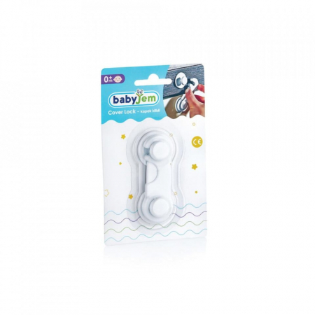 Protectie pentru dulapuri si sertare Alb BabyJem [5]