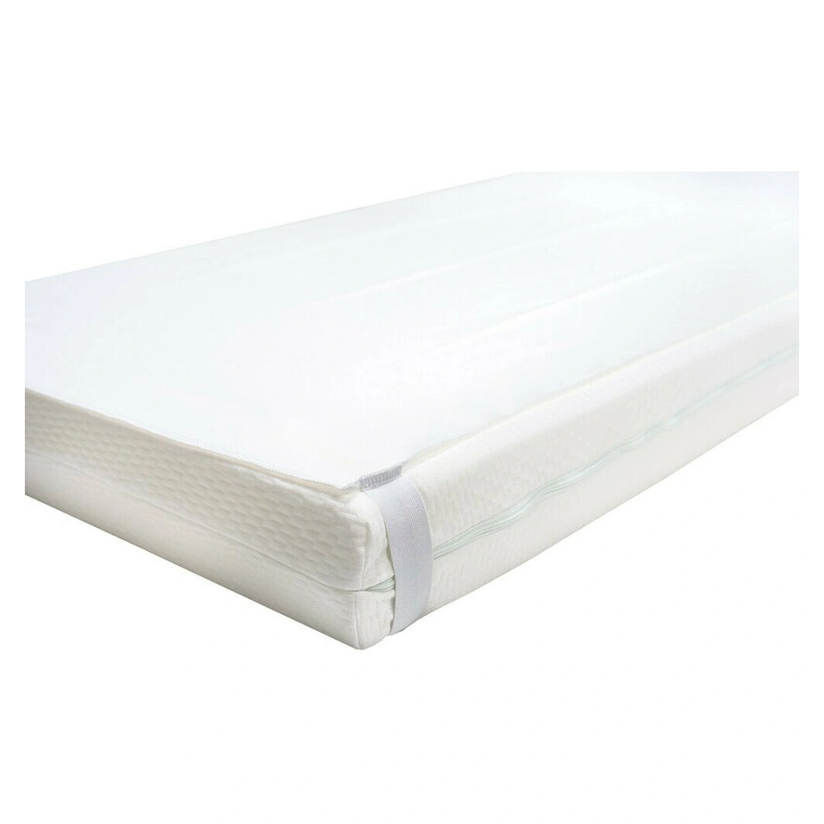 Cearceafuri pentru patut - Protectie saltea, Bubaba, Impermeabila, Pentru patut de dimensiunea 120x60 cm, White