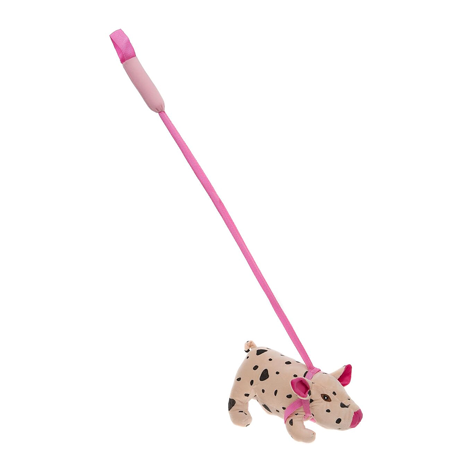 Jucarii de plus - Purcelus din plus cu lesa