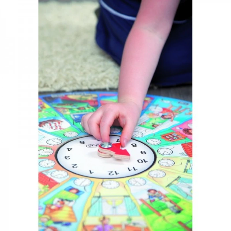 Puzzle circular Invata ceasul Beleduc [1]