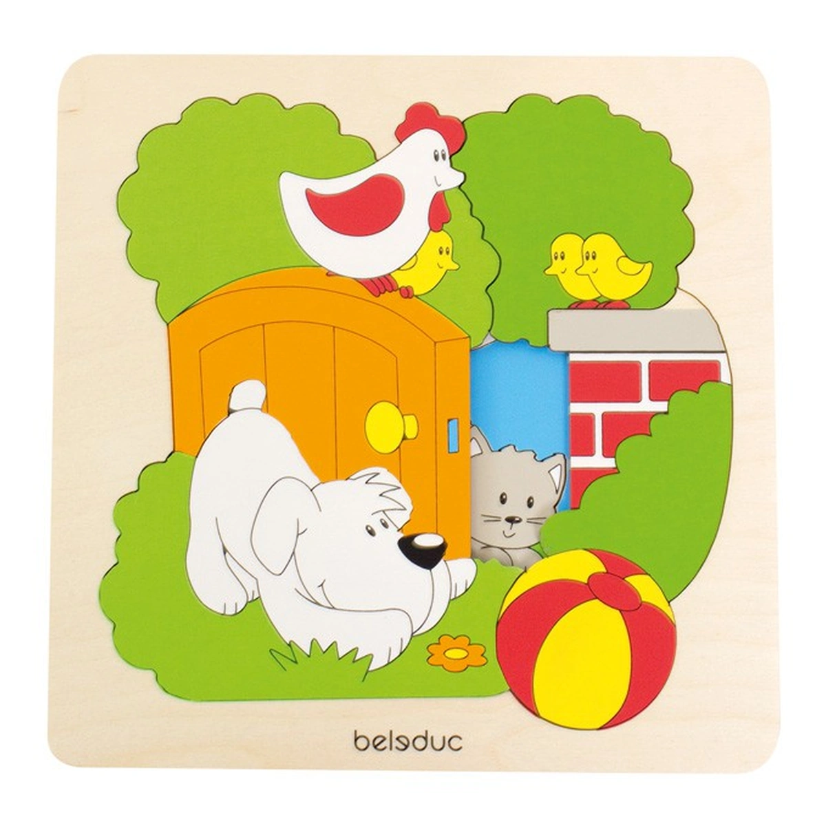 Puzzle-uri si incastre - Puzzle Descopera Gradina Beleduc