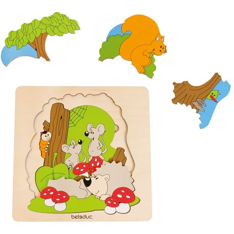 Puzzle Descopera Padurea Beleduc [3]