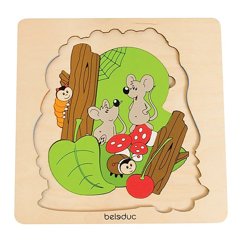 Puzzle Descopera Padurea Beleduc [1]