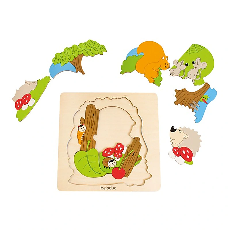 Puzzle Descopera Padurea Beleduc [4]