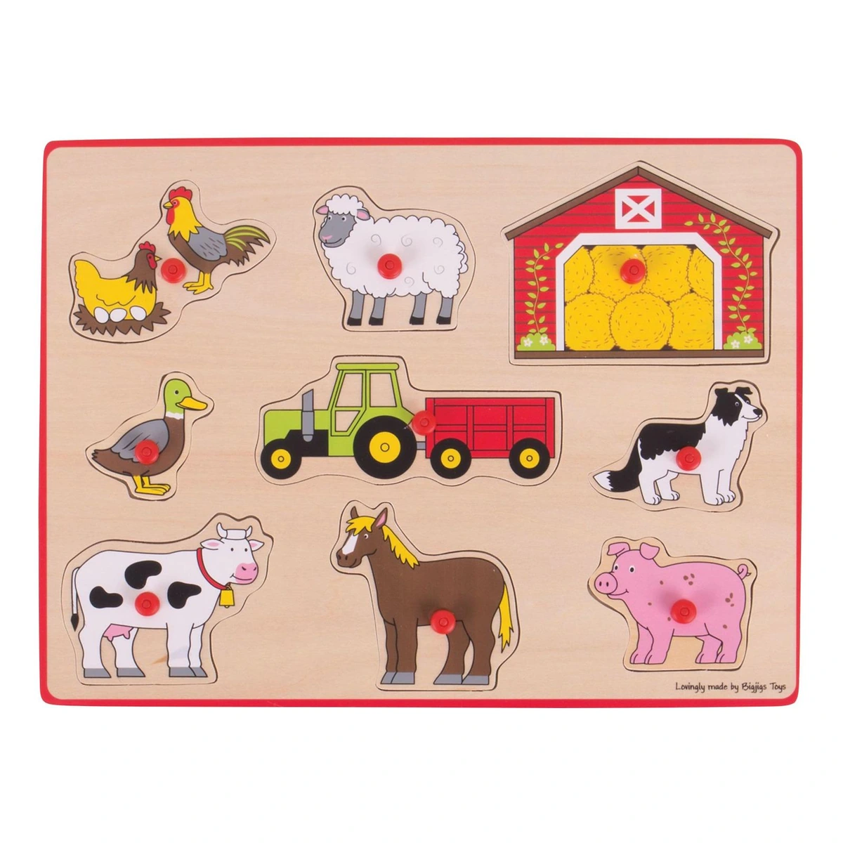 Puzzle-uri si incastre - Puzzle din lemn incastru - Ferma