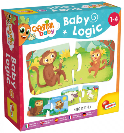 Jucarii bebelusi - Puzzle duo - Mama si puiul